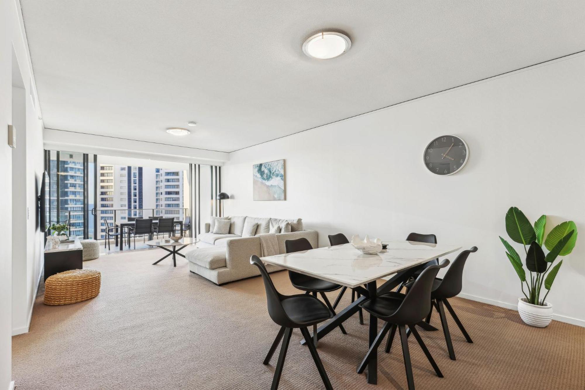 Ocean View 3-Bed With Gym, Pool, Sauna & Parking Gold Coast Esterno foto