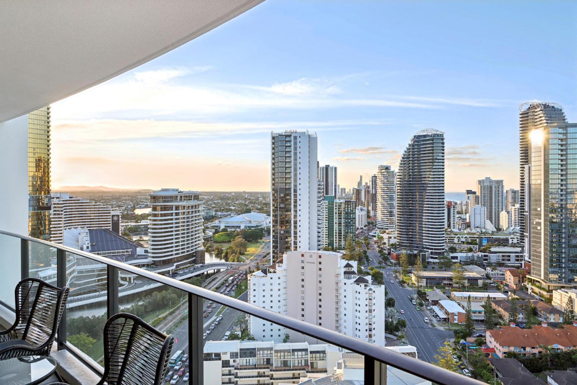 Ocean View 3-Bed With Gym, Pool, Sauna & Parking Gold Coast Esterno foto